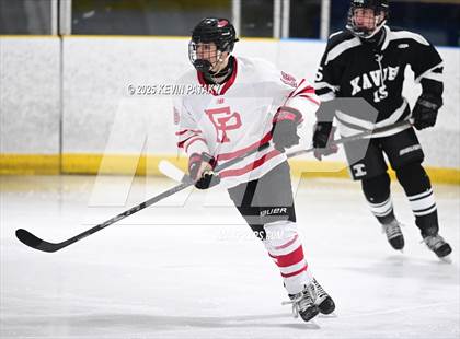 Thumbnail 3 in Xavier @ Fairfield Prep (SCC D1 Semifinal) photogallery.