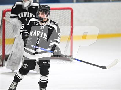 Thumbnail 2 in Xavier @ Fairfield Prep (SCC D1 Semifinal) photogallery.