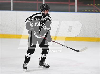Thumbnail 2 in Xavier @ Fairfield Prep (SCC D1 Semifinal) photogallery.