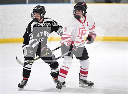 Thumbnail 2 in Xavier @ Fairfield Prep (SCC D1 Semifinal) photogallery.