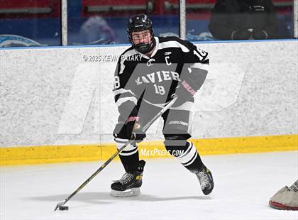 Thumbnail 1 in Xavier @ Fairfield Prep (SCC D1 Semifinal) photogallery.