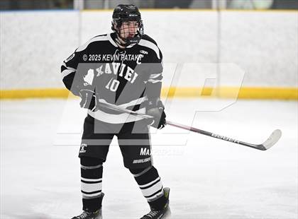 Thumbnail 2 in Xavier @ Fairfield Prep (SCC D1 Semifinal) photogallery.