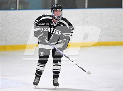 Thumbnail 3 in Xavier @ Fairfield Prep (SCC D1 Semifinal) photogallery.