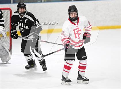 Thumbnail 1 in Xavier @ Fairfield Prep (SCC D1 Semifinal) photogallery.