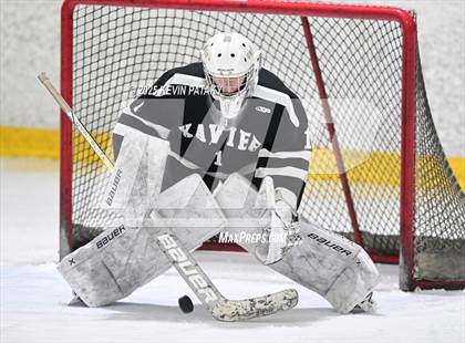 Thumbnail 2 in Xavier @ Fairfield Prep (SCC D1 Semifinal) photogallery.