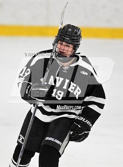 Thumbnail 3 in Xavier @ Fairfield Prep (SCC D1 Semifinal) photogallery.