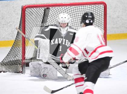 Thumbnail 1 in Xavier @ Fairfield Prep (SCC D1 Semifinal) photogallery.