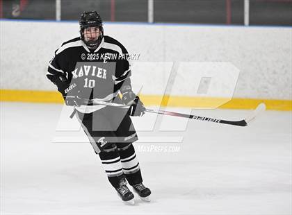 Thumbnail 3 in Xavier @ Fairfield Prep (SCC D1 Semifinal) photogallery.