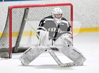 Thumbnail 2 in Xavier @ Fairfield Prep (SCC D1 Semifinal) photogallery.