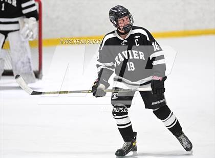 Thumbnail 3 in Xavier @ Fairfield Prep (SCC D1 Semifinal) photogallery.