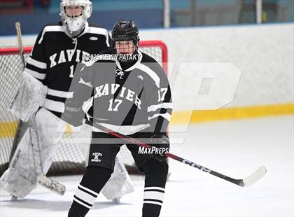 Thumbnail 2 in Xavier @ Fairfield Prep (SCC D1 Semifinal) photogallery.