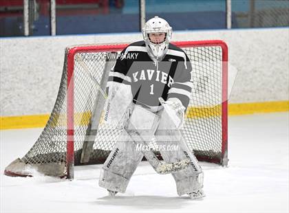 Thumbnail 2 in Xavier @ Fairfield Prep (SCC D1 Semifinal) photogallery.