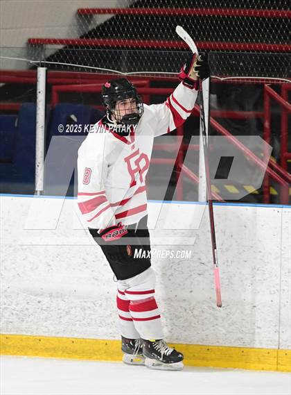 Thumbnail 3 in Xavier @ Fairfield Prep (SCC D1 Semifinal) photogallery.