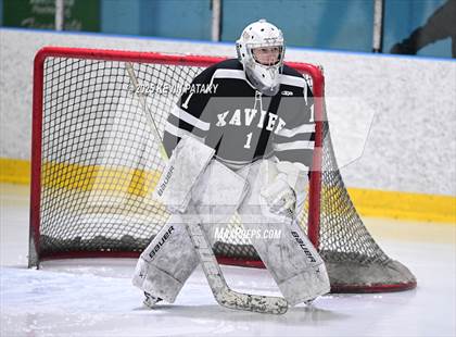 Thumbnail 3 in Xavier @ Fairfield Prep (SCC D1 Semifinal) photogallery.