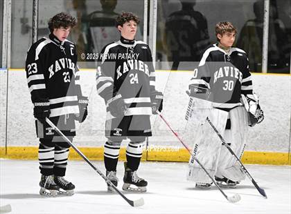 Thumbnail 2 in Xavier @ Fairfield Prep (SCC D1 Semifinal) photogallery.