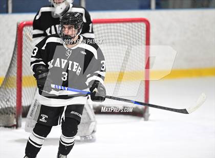 Thumbnail 3 in Xavier @ Fairfield Prep (SCC D1 Semifinal) photogallery.