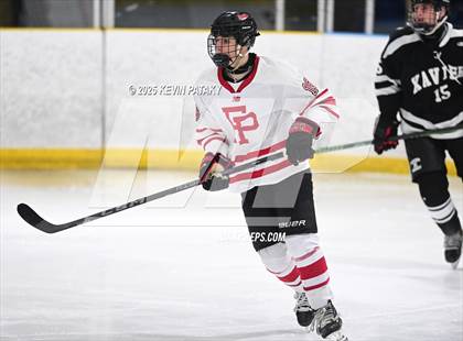 Thumbnail 2 in Xavier @ Fairfield Prep (SCC D1 Semifinal) photogallery.