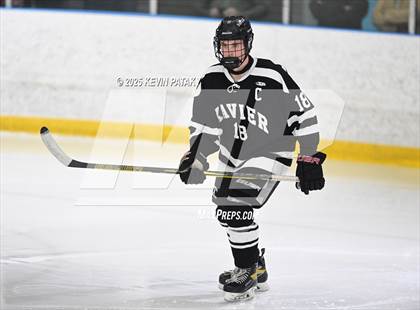 Thumbnail 3 in Xavier @ Fairfield Prep (SCC D1 Semifinal) photogallery.