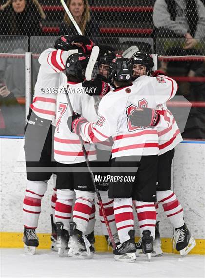 Thumbnail 2 in Xavier @ Fairfield Prep (SCC D1 Semifinal) photogallery.