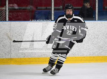 Thumbnail 2 in Xavier @ Fairfield Prep (SCC D1 Semifinal) photogallery.