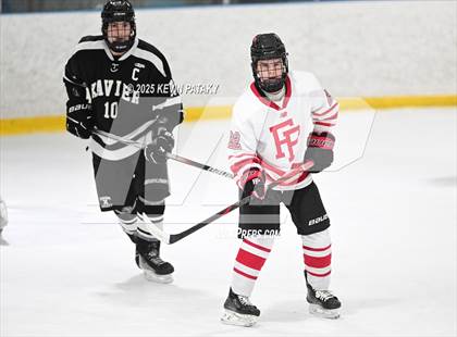 Thumbnail 1 in Xavier @ Fairfield Prep (SCC D1 Semifinal) photogallery.
