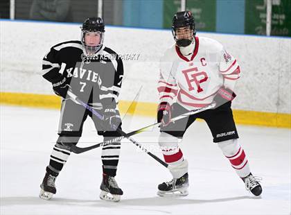 Thumbnail 1 in Xavier @ Fairfield Prep (SCC D1 Semifinal) photogallery.