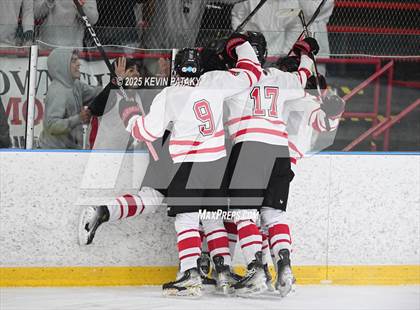 Thumbnail 3 in Xavier @ Fairfield Prep (SCC D1 Semifinal) photogallery.