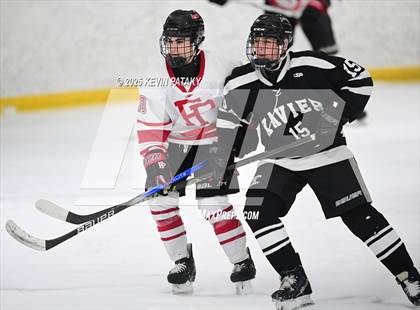 Thumbnail 2 in Xavier @ Fairfield Prep (SCC D1 Semifinal) photogallery.