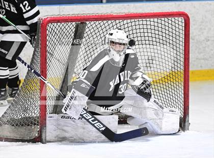 Thumbnail 3 in Xavier @ Fairfield Prep (SCC D1 Semifinal) photogallery.