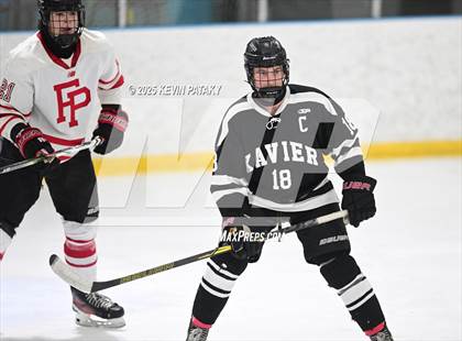 Thumbnail 1 in Xavier @ Fairfield Prep (SCC D1 Semifinal) photogallery.