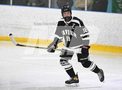 Thumbnail 1 in Xavier @ Fairfield Prep (SCC D1 Semifinal) photogallery.