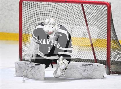Thumbnail 1 in Xavier @ Fairfield Prep (SCC D1 Semifinal) photogallery.