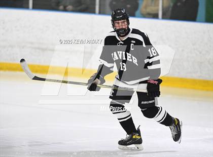 Thumbnail 2 in Xavier @ Fairfield Prep (SCC D1 Semifinal) photogallery.