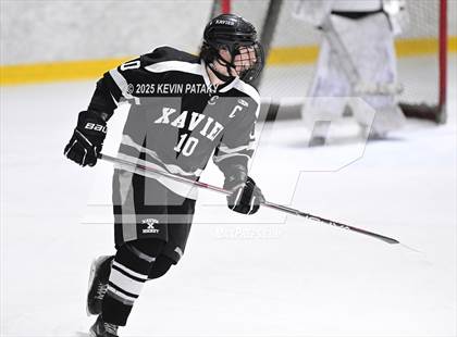 Thumbnail 1 in Xavier @ Fairfield Prep (SCC D1 Semifinal) photogallery.