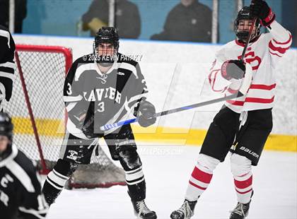 Thumbnail 1 in Xavier @ Fairfield Prep (SCC D1 Semifinal) photogallery.