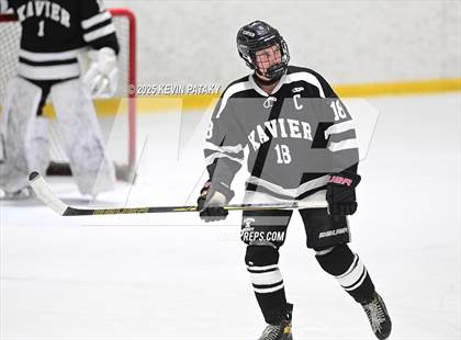 Thumbnail 1 in Xavier @ Fairfield Prep (SCC D1 Semifinal) photogallery.