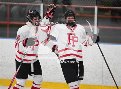 Thumbnail 3 in Xavier @ Fairfield Prep (SCC D1 Semifinal) photogallery.