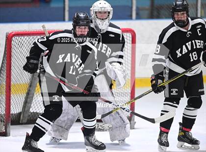 Thumbnail 3 in Xavier @ Fairfield Prep (SCC D1 Semifinal) photogallery.