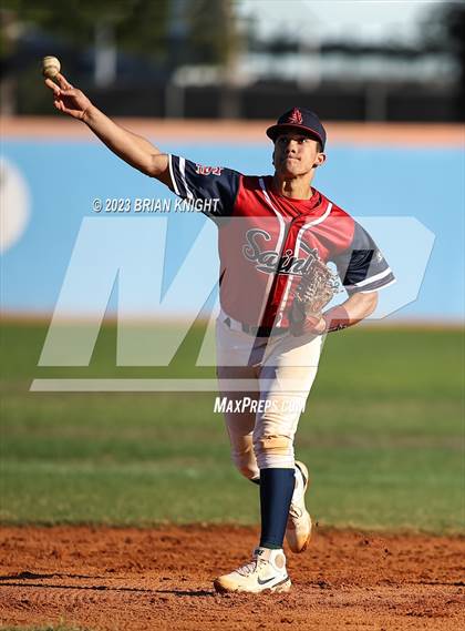 Thumbnail 2 in All Saints' Academy vs. Fort Meade photogallery.