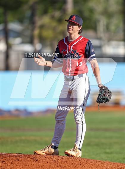 Thumbnail 3 in All Saints' Academy vs. Fort Meade photogallery.