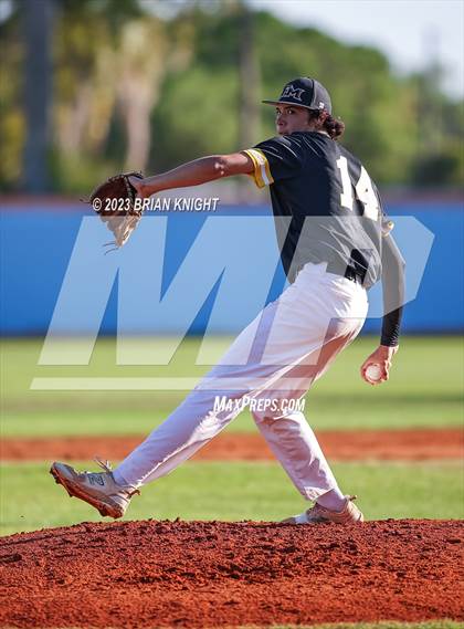 Thumbnail 1 in All Saints' Academy vs. Fort Meade photogallery.