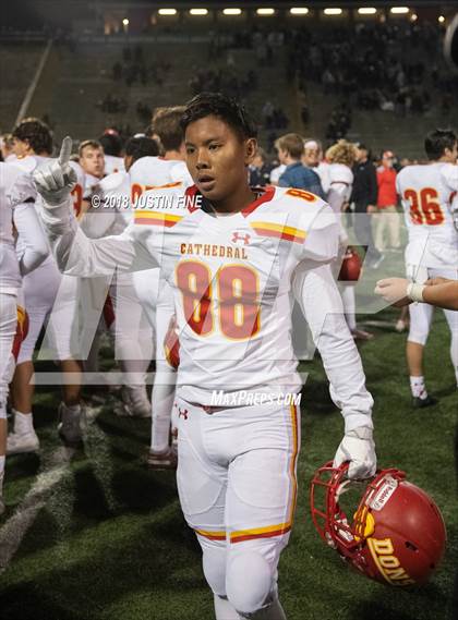 Thumbnail 3 in Cathedral Catholic vs. Torrey Pines (CIF SDS Open Division Final) photogallery.