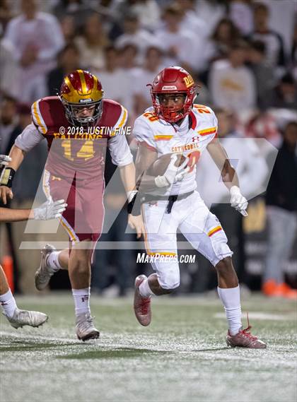 Thumbnail 2 in Cathedral Catholic vs. Torrey Pines (CIF SDS Open Division Final) photogallery.