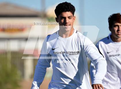 Thumbnail 2 in Bishop Gorman vs Silverado (NIAA 4A Quarterfinal) photogallery.