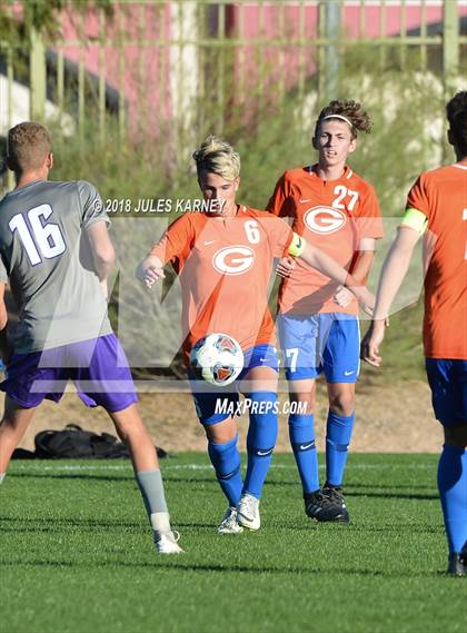 Thumbnail 3 in Bishop Gorman vs Silverado (NIAA 4A Quarterfinal) photogallery.