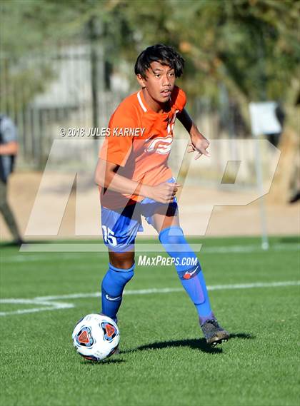 Thumbnail 2 in Bishop Gorman vs Silverado (NIAA 4A Quarterfinal) photogallery.