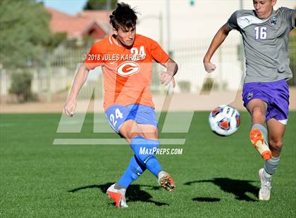 Thumbnail 2 in Bishop Gorman vs Silverado (NIAA 4A Quarterfinal) photogallery.