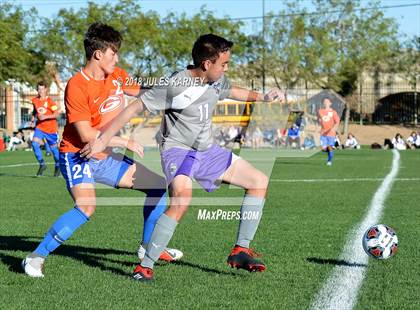 Thumbnail 2 in Bishop Gorman vs Silverado (NIAA 4A Quarterfinal) photogallery.