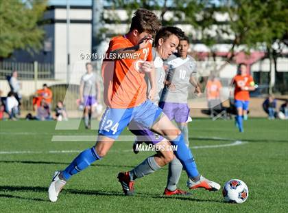 Thumbnail 1 in Bishop Gorman vs Silverado (NIAA 4A Quarterfinal) photogallery.