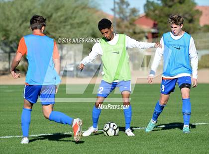 Thumbnail 2 in Bishop Gorman vs Silverado (NIAA 4A Quarterfinal) photogallery.